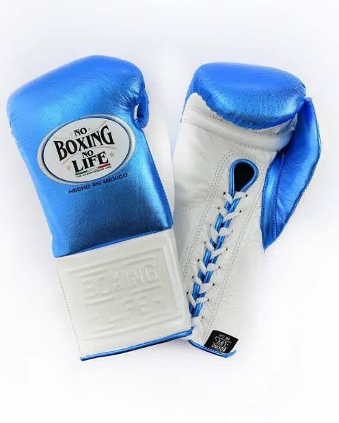 No boxing no 2024 life 10z gloves white gold