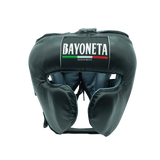 Bayoneta Professional Headgear with Cheeks - Black/ Gray