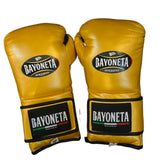 Bayoneta Premium MX - Guantes de Pelo de Caballo - Dorado Caramelo/ Negro