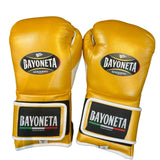 Bayoneta Premium MX - Guantes de Pelo de Caballo - Dorado Caramelo/ Blanco