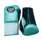 No Boxing No Life Fight Gloves - Canelo Edition - Mint/ Black/ White