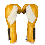 Bayoneta Premium MX - Guantes de Pelo de Caballo - Dorado Caramelo/ Blanco