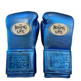 No Boxing No Life Guantes de Entrenamiento  - Azul Real Metálico