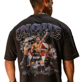 Camiseta Oversize Negra - Naoya Inoue