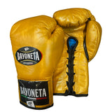 Bayoneta Premium MX - Guantes de Pelo de Caballo - Dorado Caramelo/ Negro