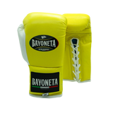 Bayoneta MX Latex Gloves - Neon Yellow/ White