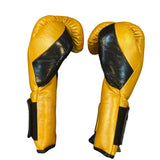 Bayoneta Premium MX - Guantes de Pelo de Caballo - Dorado Caramelo/ Negro