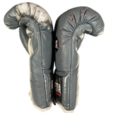 Bayoneta MX Horse Hair Gloves - Custom Naoya Inoue Hand Painted - Gray