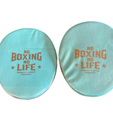 No Boxing No Life Precision Mitts - Teal/ Black