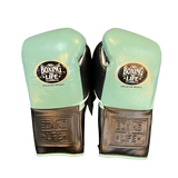 No Boxing No Life Training Gloves - Teal/ Black/ White