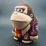 Mario Bros. Donkey Kong - Arte Huichol Mexicano