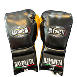 Bayoneta Premium MX - Horse Hair Gloves - Black/ Caramel Gold