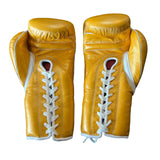 Bayoneta Premium Multilayer + HH Gloves - Caramel Gold/ White