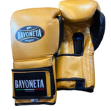 Bayoneta Premium MX - Latex Training Gloves - Caramel Gold/ Black