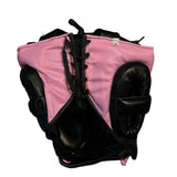 Bayoneta Professional Headgear with Cheeks - Pink/ Black