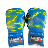 Bayoneta Set Gloves and Facebar - Custom Vegeta Hand Painted - Blue/ Black