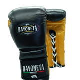 Bayoneta MX Horse Hair Gloves - Black/ Caramel Gold