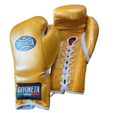 Bayoneta Premium Multilayer + HH Gloves - Caramel Gold/ White