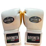 Bayoneta Premium MX - Guantes de Látex- Blanco/ Negro/ Dorado