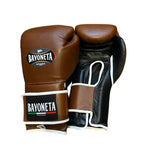 Bayoneta Premium MX - Latex Training Gloves - Brown / Black