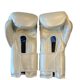 Bayoneta Premium MX - Guantes de Entrenamiento de Látex - Blanco Perla