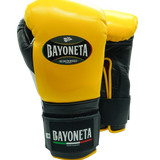 Bayoneta Premium PuLat Horse Hair Gloves - Yellow/ Black/ Silver