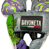 Bayoneta Set Gloves and Headgear - Custom Piccolo Hand Painted - Gray