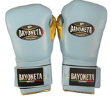 Bayoneta Premium Guantes Multicapa + HH - Amarillo/ Azul Cielo/ Blanco