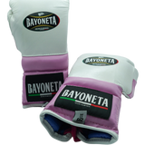 Bayoneta MX Latex Gloves - White/ Baby Pink