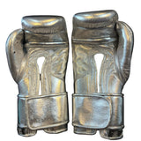 No Boxing No Life Guantes de Entrenamiento  - Plata Metálico