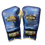 Bayoneta PuLat Guantes de Entrenamiento  - Azul Real Patentado/ Blanco Perla/ Rojo