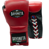 Bayoneta MX Horse Hair Gloves - Red/ Black