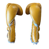 Bayoneta Premium Multilayer + HH Gloves - Caramel Gold/ White