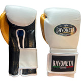 Bayoneta Premium MX - Guantes de Látex- Blanco/ Negro/ Dorado