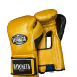 Bayoneta Premium MX - Guantes de Pelo de Caballo - Dorado Caramelo/ Negro