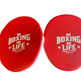 No Boxing No Life Precision Mitts - Full Red