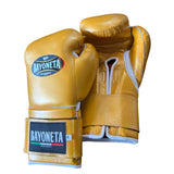 Bayoneta Premium Multilayer + HH Gloves - Caramel Gold/ White