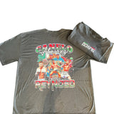 Dark Gray Oversize T-shirt - Canelo Alvarez & Eddy Reynoso